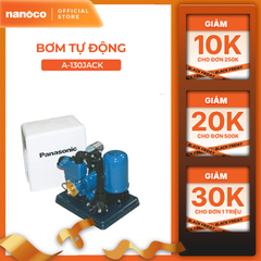 Máy bơm nước Panasonic dòng bơm tăng áp model A-130JACK (công suất 125W) - KHÔNG GỒM CHI PHÍ LẮP ĐẶT