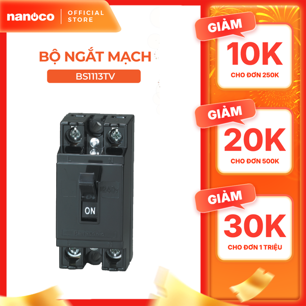 Bộ ngắt mạch an toàn HB Panasonic (CB Cốc)