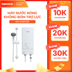 Máy nước nóng trực tiếp Panasonic model DH-4MP1VW/ DH-4MS1VW  ( 4500W, màu trắng) - KHÔNG GỒM CP LẮP