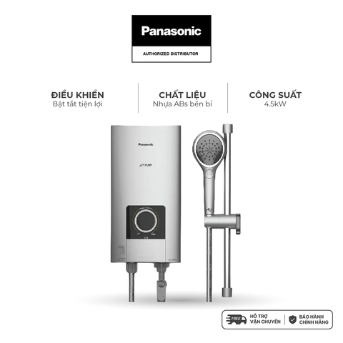 Máy nước nóng Panasonic DH-4NP1VS dòng cao cấp  (4500W, có bơm trợ lực) - KHÔNG GỒM PHÍ LẮP