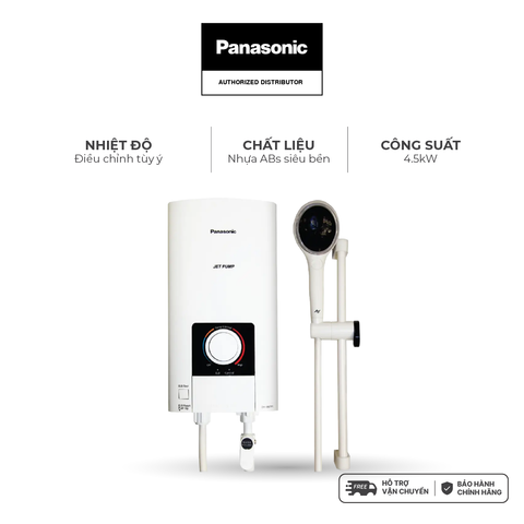 Máy nước nóng Panasonic DH-4NTP1VM dòng cao cấp  (4500W, có bơm trợ lực) - KHÔNG GỒM CHI PHÍ LẮP ĐẶT