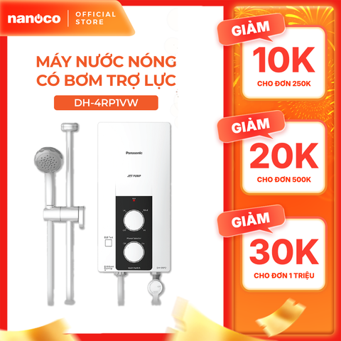 Máy nước nóng Panasonic DH-4RP1VW  (4500W, có bơm trợ lực) - KHÔNG GỒM PHÍ LẮP