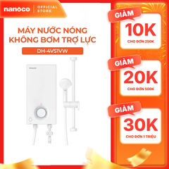 Máy nước nóng Panasonic model DH-4VP1VW/ DH-4VS1VW dòng V- Series (4500W, màu trắng) - KO GỒM CP LẮP