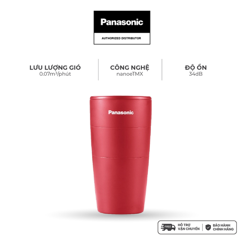 Máy lọc không khí và khử mùi Panasonic model F-GPT01A (sản phẩm phù hợp dùng trong xe hơi)