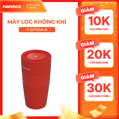 Máy lọc không khí và khử mùi Panasonic model F-GPT01A (sản phẩm phù hợp dùng trong xe hơi)