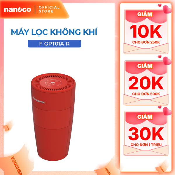 Máy lọc không khí và khử mùi Panasonic model F-GPT01A (sản phẩm phù hợp dùng trong xe hơi)