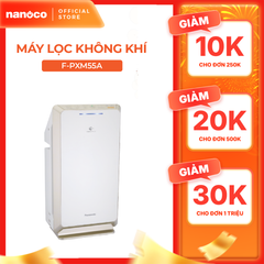 Máy lọc không khí Panasonic model F-PXM55A (công nghệ lọc Nanoe, cảm biến bụi/mùi/ánh sáng)