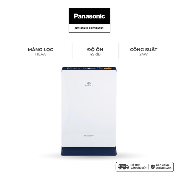 Máy lọc không khí Panasonic F-PXV35A-DB/F-PXV35A-LB - Nanoe™ X - 26m² - HEPA - Cảm biến mùi