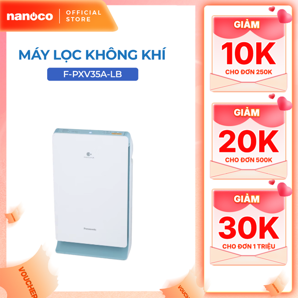 Máy lọc không khí Panasonic model F-PXV35A (công nghệ lọc nanoe™, cảm biến mùi)