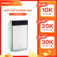 Máy lọc không khí Panasonic model F-VXV70A (công nghệ lọc Nanoe X, cảm biến bụi - mùi/ độ ẩm/ ánh sáng/ chuyển động)