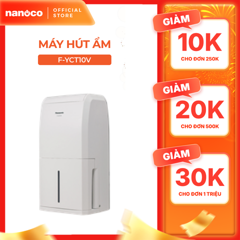 Máy hút ẩm Panasonic model F-YCT10V khả năng hút ẩm 10 lít/ ngày (màng lọc 4 trong 1)