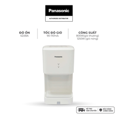 Máy sấy tay Panasonic FJ-T09A3 màu trắng, công suất 1020W - GIÁ KHÔNG BAO GỒM CHI PHÍ LẮP ĐẶT