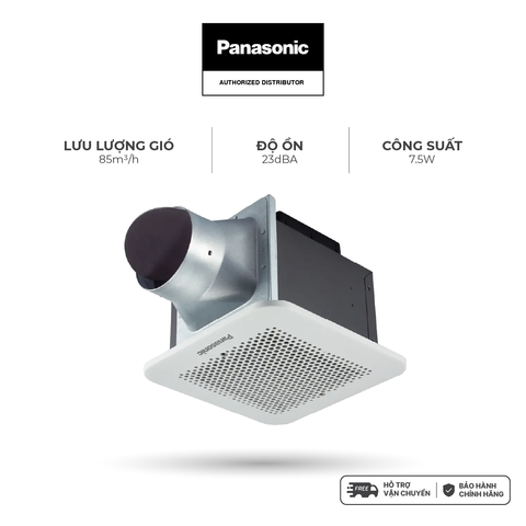 Quạt hút Panasonic dòng âm trần dùng với ống dẫn model FV-17CU9 (7.5W) - GIÁ KHÔNG GỒM PHÍ LẮP