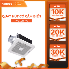 Quạt hút Panasonic dòng dòng quạt hút có sensor chuyển model FV-24CHRV2 ( 17W) - KHÔNG GỒM PHÍ LẮP