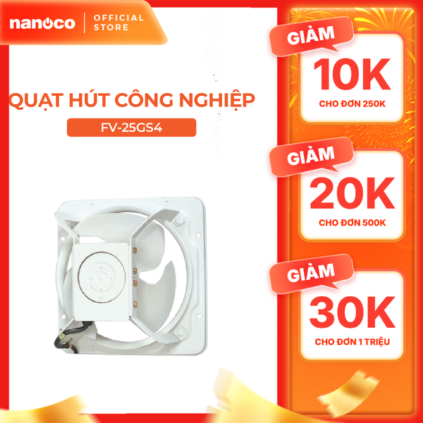 Quạt hút Panasonic dòng công nghiệp model FV-GS4 (Công suất: 39W-161W) - KHÔNG GỒM CHI PHÍ LẮP ĐẶT