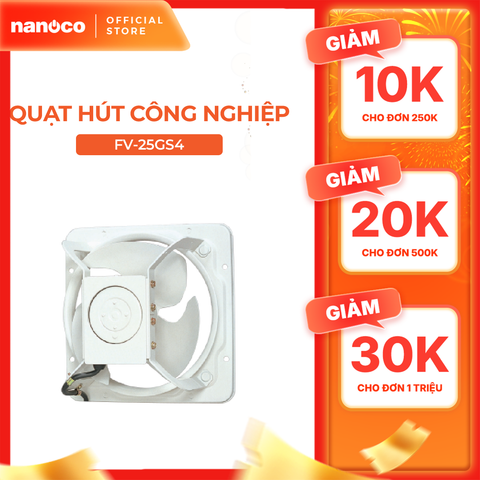 Quạt hút Panasonic dòng công nghiệp model FV-GS4 (Công suất: 39W-161W) - KHÔNG GỒM CHI PHÍ LẮP ĐẶT