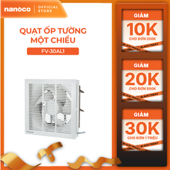 Quạt hút Panasonic dòng ốp tường một chiều - có lưới model FV-30AL1 (28W) -KHÔNG GỒM PHÍ LẮP