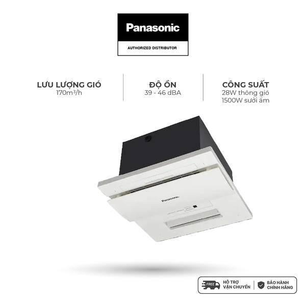 Quạt hút Panasonic dòng Thông gió - Sưởi ấm Cabinet model FV-30BG3 (28W-1500W) - KHÔNG GỒM CP LẮP