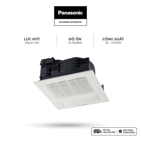 Quạt hút Panasonic dòng Thông gió - Sưởi ấm - Sấy - Gió mát model FV-30BY1 (20W-1400W) - KHÔNG GỒM CP LẮP
