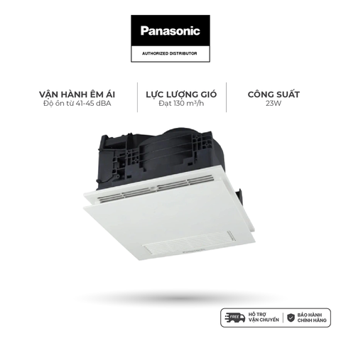 Quạt hút Panasonic dòng Thông gió - Sưởi ấm model FV-30BZ1 (23W-1380W) - KHÔNG GỒM CP LẮP