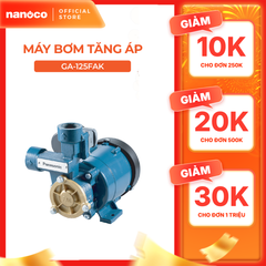 Máy bơm nước Panasonic dòng bơm tăng áp điện tử model GA-125FAK (công suất 125W) - KHÔNG GỒM PHÍ LẮP
