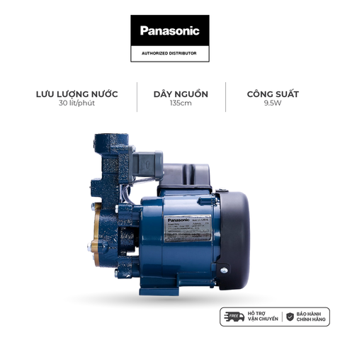 Máy bơm nước Panasonic dòng bơm tăng áp điện tử model GA-125FAK (công suất 125W) - KHÔNG GỒM PHÍ LẮP