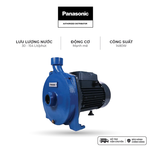 Máy bơm nước Panasonic dòng bơm đẩy cao model GP-HCN1SVN (740W, 1110W, 1480W) - KHÔNG GỒM PHÍ LẮP