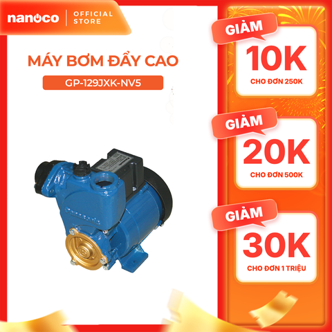 Máy bơm nước Panasonic dòng bơm đẩy cao model GP-129JXK (công suất 125W) - KHÔNG GỒM PHÍ LẮP