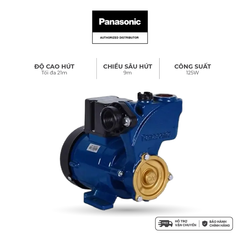 Máy bơm nước Panasonic dòng bơm đẩy cao model GP-129JXK (công suất 125W) - KHÔNG GỒM PHÍ LẮP
