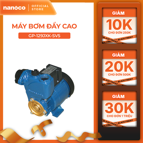 Máy bơm nước Panasonic dòng bơm đẩy cao model GP-129JXK (công suất 125W) - KHÔNG GỒM PHÍ LẮP