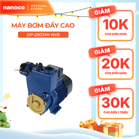 Máy bơm nước Panasonic dòng bơm đẩy cao model GP-250JXK (công suất 250W) - KHÔNG BAO GỒM LẮP ĐẶT
