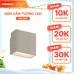 Đèn LED gắn tường 7W Outdoor Nanoco IP54 model NBL2891