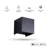 Đèn tường LED IP65 3000K màu đen Nanoco model NBLS015/ NBLS016/ NBLS031