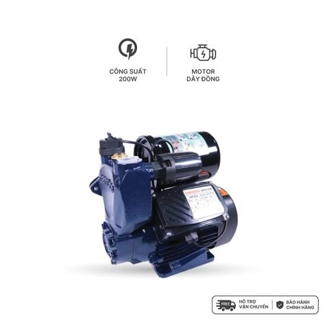 Máy bơm nước nóng tăng áp điện tử Nanoco model NCPS128-A/ 200-A/ 300-A/ 400-A (Công suất 128W, 200W,300W, 400W) - KHÔNG BAO GỒM LẮP ĐẶT