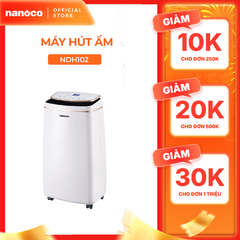 Máy hút ẩm Nanoco model NDH102/ NDH163/ NDH205/ NDH256