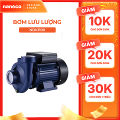 Máy bơm nước Nanoco dòng bơm lưu lượng model NDK1100/NDK1500 (công suất 1100W VÀ 1500W)