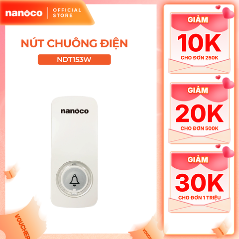 Nút chuông ko cần dùng pin model NDT153 (không dùng pin)