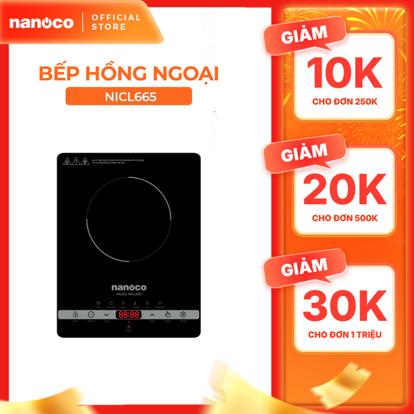 Bếp hồng ngoại Nanoco model NICL665