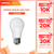 Bóng bulb LED E27 Nanoco 3W/ 5W/ 7W/ 9W - ánh sáng trắng, vàng