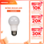 Bóng bulb LED E27 Nanoco 3W/ 5W/ 7W/ 9W - ánh sáng trắng, vàng