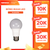 Bóng bulb LED E27 Nanoco 3W/ 5W/ 7W/ 9W - ánh sáng trắng, vàng