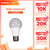Bóng bulb LED E27 Nanoco 3W/ 5W/ 7W/ 9W - ánh sáng trắng, vàng