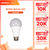 Bóng bulb LED E27 Nanoco 12W/ 15W/ 20W/ 30W - ánh sáng trắng, vàng