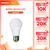 Bóng bulb LED E27 Nanoco 12W/ 15W/ 20W/ 30W - ánh sáng trắng, vàng