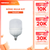 Bóng bulb trụ Titan LED E27 Nanoco 20W/ 30W/ 40W/ 50W - ánh sáng trắng/ vàng