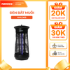 Đèn bắt muỗi Nanoco model NML06B/ NML18B tiêu diệt muỗi với lưới điện mạnh mẽ (công suất 6W/ 8W)