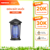 Đèn bắt muỗi Nanoco model NML06B/ NML18B tiêu diệt muỗi với lưới điện mạnh mẽ (công suất 6W/ 8W)