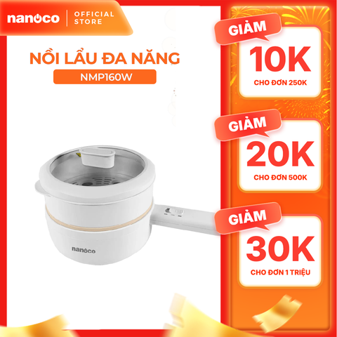 Nồi điện đa năng Nanoco model NMP160 dung tích 1.6L