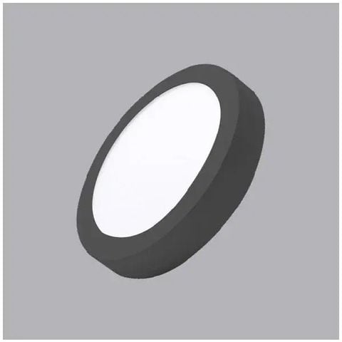 Đèn LED Panel ốp trần nổi tròn Nanoco 12W Màu Đen Model NPL12xRB.