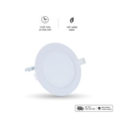 Đèn LED slim Downlight Nanoco model NSD***1 ( 3 chế độ màu, công suất 6W/9W/12W/15W)